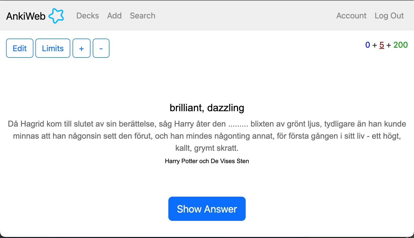 A suite of tools I used to extract unknown Swedish words from books, web- and televesion content, to practice them with Anki.