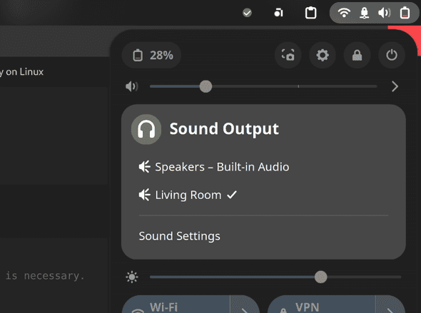 gnome shell airplay